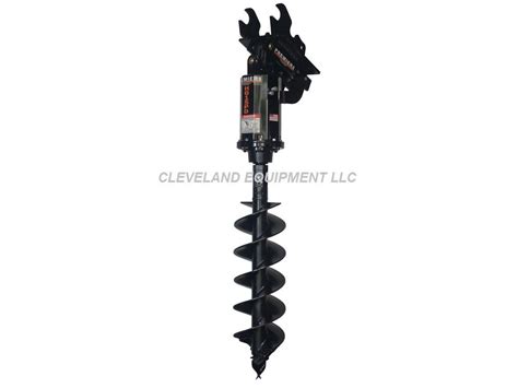 mini excavator auger|mini ex post hole digger.